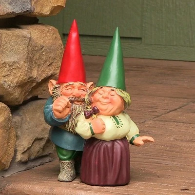 Best Pirce π 8" H Arnold and Sarah Garden Gnome - Sunnydaze Decor 𧨠3 Best Pirce π 8" H Arnold and Sarah Garden Gnome - Sunnydaze Decor π§¨