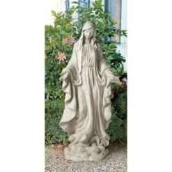Coupon 🧨 Design Toscano The Blessed Virgin Mary Heavens Light Statue - Off-White 🥰