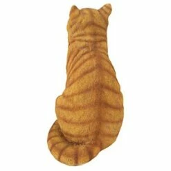 Outlet 🎉 Design Toscano Lazy Daze Kitty Yawning Cat Statue - Orange ⌛ -Garden Decor Shop unnamed file 1072