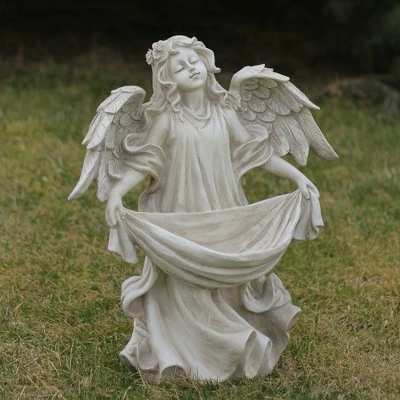 Buy π Northlight 18.5" Serene Angel Bird Feeder Outdoor Garden Statue π 4 Buy π Northlight 18.5" Serene Angel Bird Feeder Outdoor Garden Statue π - Image 2