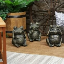 Outlet π Sunnydaze Decor Sunnydaze 14" Indoor/Outdoor 3 Wise Frogs Statue Trio Set - Hear no Evil, See No Evil, Speak No Evil π 13 Outlet π Sunnydaze Decor Sunnydaze 14" Indoor/Outdoor 3 Wise Frogs Statue Trio Set - Hear no Evil, See No Evil, Speak No Evil π -Garden Decor Shop unnamed file 10730