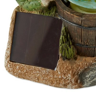 Cheap π― Zingz & Thingz Zingz & Thingz 9.5" Polyresin Rotating Frog Solar Garden Décor Statue π 4 Cheap π― Zingz & Thingz Zingz & Thingz 9.5" Polyresin Rotating Frog Solar Garden Décor Statue π - Image 2