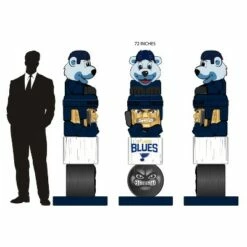 Brand new 🌟 Evergreen NHL St. Louis Blues FigurineTiki Totem, Team Colors, One Size 🛒 -Garden Decor Shop unnamed file 10801