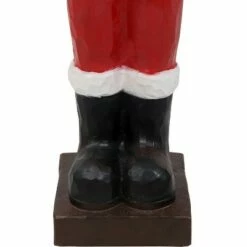 Flash Sale 🛒 Sunnydaze Decor Sunnydaze Santa Holding ❄ Christmas Wreath Outdoor Decorative Holiday Statue, 46.5" 😀 -Garden Decor Shop unnamed file 10818