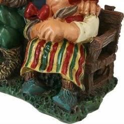 Best Sale ✨ Sunnydaze Decor Sunnydaze Al and Anita on Bench Indoor/Outdoor Lightweight Resin Garden Gnome Couple Outdoor Lawn Statue - 8" H 😍 -Garden Decor Shop unnamed file 10825