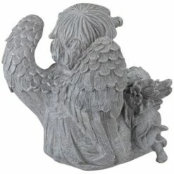 Discount 💯 Northlight 8.25" Reading Angels with Book Outdoor Garden Statue 🌟 -Garden Decor Shop unnamed file 10830