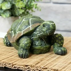 Promo ❤️ Sunnydaze Decor Sunnydaze Indoor/Outdoor Lifelike Polyresin Terrance the Tortoise Patio Garden Yard Entryway Decorative Statue - 9" - 2pk 😉 -Garden Decor Shop unnamed file 10888