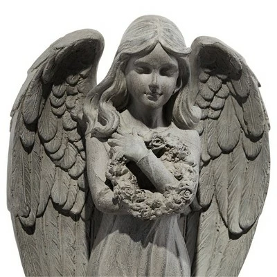 Best Pirce π₯° John Timberland Victorian Outdoor Statue 25" High Standing Angel for Yard Garden Patio Deck Home Entryway Hallway π₯° 4 Best Pirce π₯° John Timberland Victorian Outdoor Statue 25" High Standing Angel for Yard Garden Patio Deck Home Entryway Hallway π₯° - Image 2