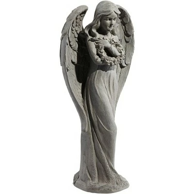 Best Pirce π₯° John Timberland Victorian Outdoor Statue 25" High Standing Angel for Yard Garden Patio Deck Home Entryway Hallway π₯° 6 Best Pirce π₯° John Timberland Victorian Outdoor Statue 25" High Standing Angel for Yard Garden Patio Deck Home Entryway Hallway π₯° - Image 4