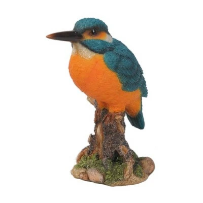 Wholesale βοΈ HI-LINE GIFT LTD 7.5" Polyresin Kingfisher on Stump Statue Blue - Hi-Line Gift π₯° 4 Wholesale βοΈ HI-LINE GIFT LTD 7.5" Polyresin Kingfisher on Stump Statue Blue - Hi-Line Gift π₯° - Image 2