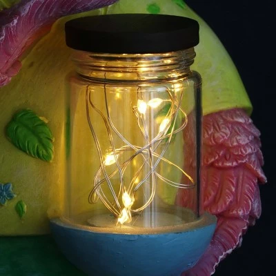 Best deal β€οΈ 13" Solar Flamingo With Firefly Resin Jar - Exhart 𧨠8 Best deal β€οΈ 13" Solar Flamingo With Firefly Resin Jar - Exhart 𧨠- Image 6