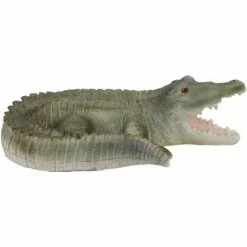 Cheapest 🔥 Sunnydaze Decor Sunnydaze Chloe the Crabby Crocodile Realistic Polystone Garden Statue Decor for Indoor or Outdoor Use - 18" ✨ -Garden Decor Shop unnamed file 10999