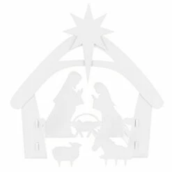 Budget 🎉 Best Choice Products 4ft Outdoor Nativity Scene, Weather-Resistant Decor, ❄ Christmas Family Yard Decoration, PVC 😉