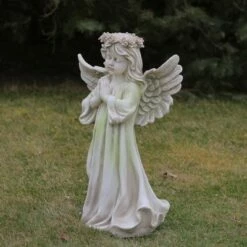 Coupon 🎉 Northlight 27" Angel Kneeling in Prayer Outdoor Patio Garden Statue 💯 -Garden Decor Shop unnamed file 11017