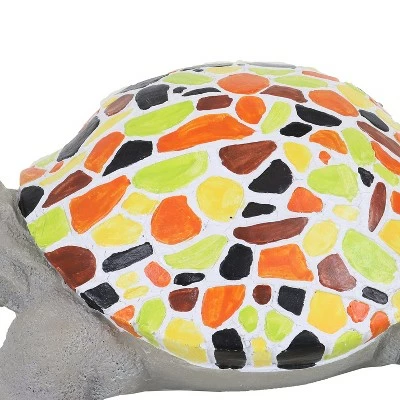 Discount π Sunnydaze Decor Sunnydaze 10.5" Mildred the Magnanimous Mosaic Polystone Turtle Statue with Hand-Painted Shell βοΈ 5 Discount π Sunnydaze Decor Sunnydaze 10.5" Mildred the Magnanimous Mosaic Polystone Turtle Statue with Hand-Painted Shell βοΈ - Image 3