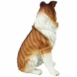 Best Pirce ⭐ Design Toscano Long-Haired Collie 🐕 Dog Statue - Multicolored 👏 -Garden Decor Shop unnamed file 1103