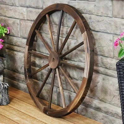Hot Sale π Sunnydaze Decor Sunnydaze Indoor/Outdoor Wooden Rustic Western Style Wagon Wheel Yard Landscape Porch Patio DΓ©cor - 30" - White π 3 Hot Sale π Sunnydaze Decor Sunnydaze Indoor/Outdoor Wooden Rustic Western Style Wagon Wheel Yard Landscape Porch Patio DΓ©cor - 30" - White π
