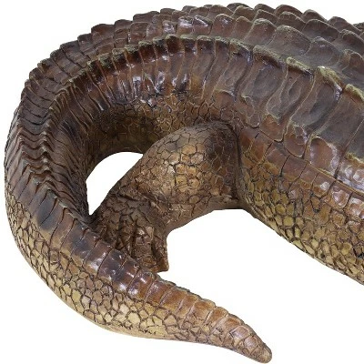 New π Sunnydaze Decor Sunnydaze 23.5" Addison the Adventurous Alligator Realistic Polystone Garden Statue Decor for Indoor or Outdoor Use π 5 New π Sunnydaze Decor Sunnydaze 23.5" Addison the Adventurous Alligator Realistic Polystone Garden Statue Decor for Indoor or Outdoor Use π - Image 3