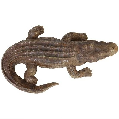 New π Sunnydaze Decor Sunnydaze 23.5" Addison the Adventurous Alligator Realistic Polystone Garden Statue Decor for Indoor or Outdoor Use π 7 New π Sunnydaze Decor Sunnydaze 23.5" Addison the Adventurous Alligator Realistic Polystone Garden Statue Decor for Indoor or Outdoor Use π - Image 5