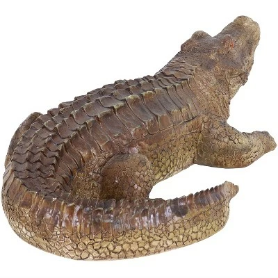 New π Sunnydaze Decor Sunnydaze 23.5" Addison the Adventurous Alligator Realistic Polystone Garden Statue Decor for Indoor or Outdoor Use π 8 New π Sunnydaze Decor Sunnydaze 23.5" Addison the Adventurous Alligator Realistic Polystone Garden Statue Decor for Indoor or Outdoor Use π - Image 6