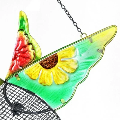 Hot Sale π 18" Resin Pellet Basket Hummingbird Bird Feeder - Exhart π 5 Hot Sale π 18" Resin Pellet Basket Hummingbird Bird Feeder - Exhart π - Image 3