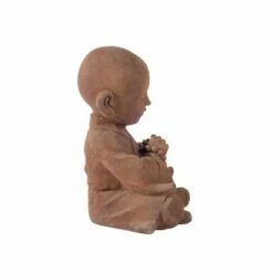 Best reviews of 💯 13" Indoor/Outdoor Resin Praying Buddha Garden Statue Orange - Alfresco Home LLC 👍 -Garden Decor Shop unnamed file 11056