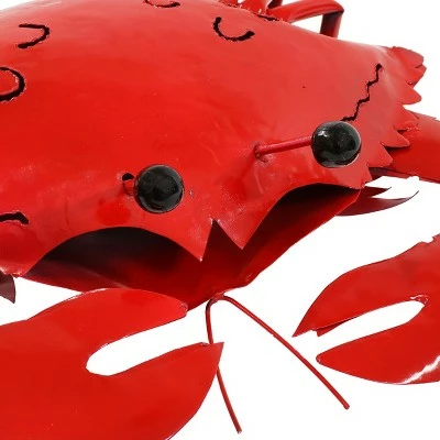 Buy π Sunnydaze Decor Metal Crab 20.25" Indoor Outdoor Yard Lawn Art Statue Garden Decor Accent π 3 Buy π Sunnydaze Decor Metal Crab 20.25" Indoor Outdoor Yard Lawn Art Statue Garden Decor Accent π