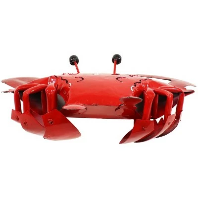 Buy π Sunnydaze Decor Metal Crab 20.25" Indoor Outdoor Yard Lawn Art Statue Garden Decor Accent π 6 Buy π Sunnydaze Decor Metal Crab 20.25" Indoor Outdoor Yard Lawn Art Statue Garden Decor Accent π - Image 4