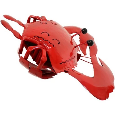 Buy π Sunnydaze Decor Metal Crab 20.25" Indoor Outdoor Yard Lawn Art Statue Garden Decor Accent π 7 Buy π Sunnydaze Decor Metal Crab 20.25" Indoor Outdoor Yard Lawn Art Statue Garden Decor Accent π - Image 5