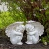 Budget ❤️ Northlight 7.5" Ivory Left Facing Sleeping Cherub Angel Outdoor Garden Statue 🎁 2 Budget ❤️ Northlight 7.5" Ivory Left Facing Sleeping Cherub Angel Outdoor Garden Statue 🎁 -Garden Decor Shop unnamed file 11064