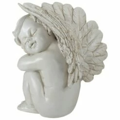 Budget ❤️ Northlight 7.5" Ivory Left Facing Sleeping Cherub Angel Outdoor Garden Statue 🎁 9 Budget ❤️ Northlight 7.5" Ivory Left Facing Sleeping Cherub Angel Outdoor Garden Statue 🎁 -Garden Decor Shop unnamed file 11067
