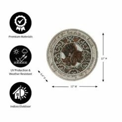 New 👍 Evergreen Daylily Memorial Stone 😀 -Garden Decor Shop unnamed file 11120