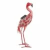 Deals 💯 Zingz & Thingz Zingz & Thingz 20.25" Iron Pretty Flamingo with Solar Light Pink ✔️ -Garden Decor Shop unnamed file 11137
