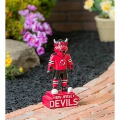 Cheap 😍 Evergreen New Jersey Devils, Mascot Statue 😀 -Garden Decor Shop unnamed file 11144