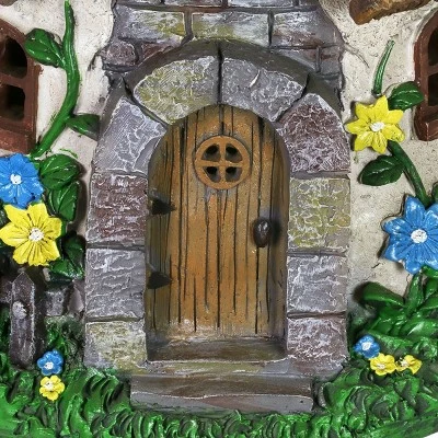 New π₯° 15" Resin Solar Twig Roof House Brown - Exhart π€© 7 New π₯° 15" Resin Solar Twig Roof House Brown - Exhart π€© - Image 5