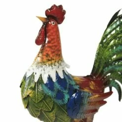 Budget 🧨 Direct International Home & Garden 21.5" Rooster Strutting Male Bird Yard Decor Direct Designs International - Outdoor Sculptures And Statues ⭐ -Garden Decor Shop unnamed file 11161