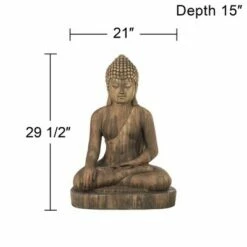 Top 10 😉 John Timberland Zen Buddha Outdoor Statue 29 1/2" High Floor Sitting Weathered for Yard Garden Lawn 😀 -Garden Decor Shop unnamed file 11211