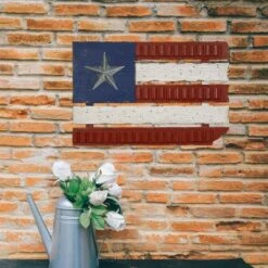 Buy π Wood & Metal Flag Wall Decor - Alpine Corporation β¨ 7 Buy π Wood & Metal Flag Wall Decor - Alpine Corporation β¨ -Garden Decor Shop unnamed file 11219