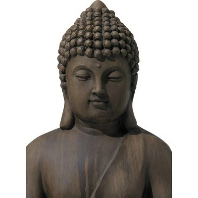 Buy ⭐ John Timberland Zen Buddha Outdoor Statue 29 1/2" High Sitting for Yard Garden Patio Deck Home Entryway Hallway ⌛ 4 Buy ⭐ John Timberland Zen Buddha Outdoor Statue 29 1/2" High Sitting for Yard Garden Patio Deck Home Entryway Hallway ⌛ - Image 2