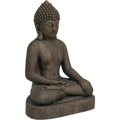 Buy ⭐ John Timberland Zen Buddha Outdoor Statue 29 1/2" High Sitting for Yard Garden Patio Deck Home Entryway Hallway ⌛ 7 Buy ⭐ John Timberland Zen Buddha Outdoor Statue 29 1/2" High Sitting for Yard Garden Patio Deck Home Entryway Hallway ⌛ - Image 5
