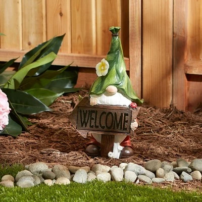Coupon β Zingz & Thingz Zingz & Thingz 13" Polyresin Gnome with Glowing Welcome Sign Solar Statue π 6 Coupon β Zingz & Thingz Zingz & Thingz 13" Polyresin Gnome with Glowing Welcome Sign Solar Statue π - Image 4