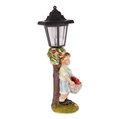 Coupon π Zingz & Thingz Zingz & Thingz 14.75" Polyresin Apple Basket Solar Street Light Statue Brown π 4 Coupon π Zingz & Thingz Zingz & Thingz 14.75" Polyresin Apple Basket Solar Street Light Statue Brown π - Image 2