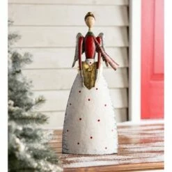 Flash Sale π€© 21" Indoor/Outdoor Metal π
Christmas Statue Vintage Holiday Angel - Evergreen π€©