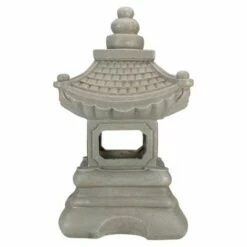 Flash Sale ✨ Northlight 13.5" Dark Gray Pagoda Outdoor Garden Statue ⭐ -Garden Decor Shop unnamed file 11277