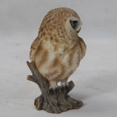 Hot Sale π₯° HI-LINE GIFT LTD 6" Polyresin Small Brown Owl on Stump Statue Brown - Hi-Line Gift π 2 Hot Sale π₯° HI-LINE GIFT LTD 6" Polyresin Small Brown Owl on Stump Statue Brown - Hi-Line Gift π - Image 2