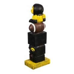 Budget 🧨 Evergreen NCAA Iowa Hawkeyes Tiki Totem, Team Colors, One Size 👍