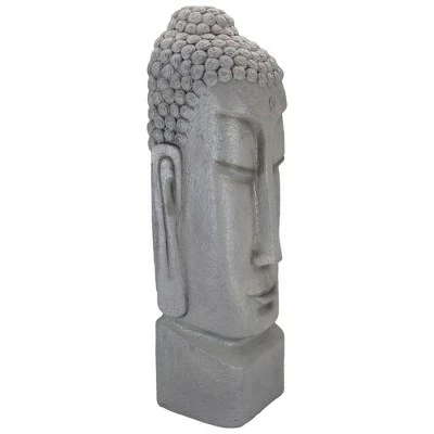 Discount π Northlight 23.25" Large Buddha Head Outdoor Garden Statue π 4 Discount π Northlight 23.25" Large Buddha Head Outdoor Garden Statue π - Image 2