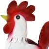 Deals 🎁 Sunnydaze Decor Sunnydaze Cluck the Steel Rooster Indoor/Outdoor Statue - White - 22-Inch 👍 -Garden Decor Shop unnamed file 11342