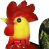 Hot Sale 🎉 Sunnydaze Decor Sunnydaze Lewis the Steel Rooster Statue - Red - 21.5-Inch 😍 -Garden Decor Shop unnamed file 11347