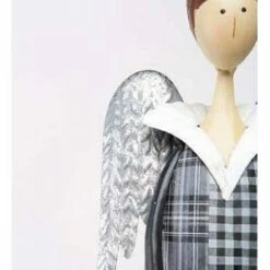 Flash Sale 🛒 34.75" Indoor/Outdoor Metal Sculpture Angel with Lighted Gift - Evergreen 😉 -Garden Decor Shop unnamed file 11354